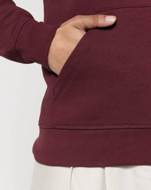 Sudadera Stanley/Stella Drummer 2.0 - Borgoña