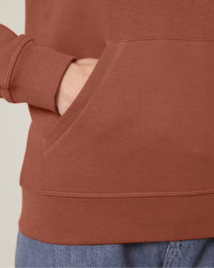 Sudadera Stanley/Stella Drummer 2.0 - Marrón herencia