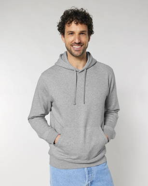 Stanley/Stella Drummer 2.0 hoodie - Heather grey