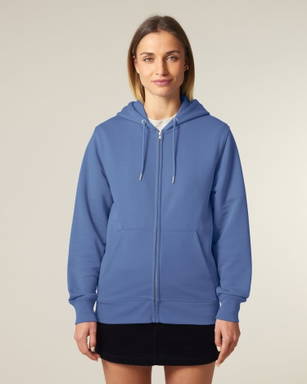 Stanley/Stella Connector 2.0 zip hoodie - Bright blue