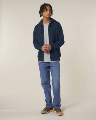 Stanley/Stella Connector 2.0 zip hoodie - French navy