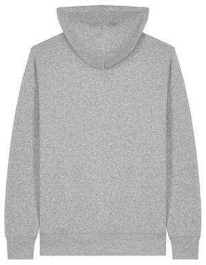 Felpa con zip Stanley/Stella Connector 2.0 - Grigio melange