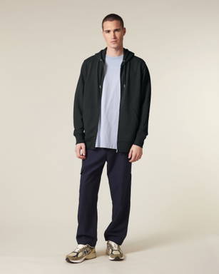 Stanley/Stella Connector 2.0 zip hoodie - Black