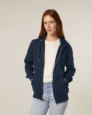 Stanley/Stella Connector 2.0 zip hoodie - French navy
