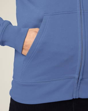 Stanley/Stella Connector 2.0 zip hoodie - Bright blue