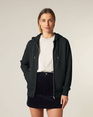 Stanley/Stella Connector 2.0 zip hoodie - Black