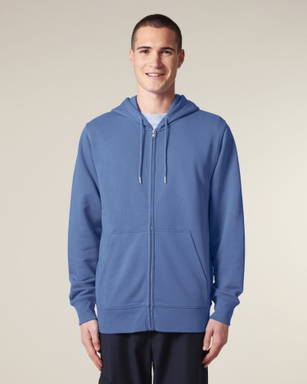 Stanley/Stella Connector 2.0 zip hoodie - Bright blue