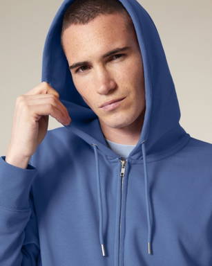 Stanley/Stella Connector 2.0 zip hoodie - Bright blue