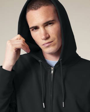 Stanley/Stella Connector 2.0 zip hoodie - Black