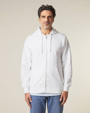 Stanley/Stella Connector 2.0 zip hoodie - White