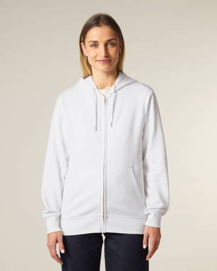 Stanley/Stella Connector 2.0 zip hoodie - White