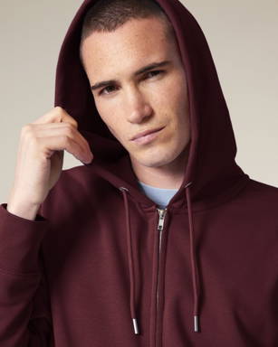 Stanley/Stella Connector 2.0 zip hoodie - Burgundy