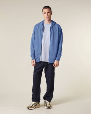 Stanley/Stella Connector 2.0 zip hoodie - Bright blue