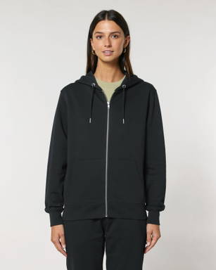 Stanley/Stella Cultivator 2.0 hoodie with zipper - Black