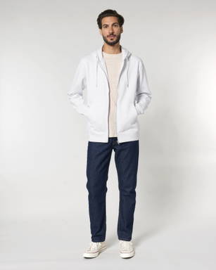 Stanley/Stella Cultivator 2.0 sudadera con cremallera - Blanco