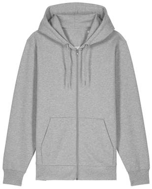 Stanley/Stella Cultivator 2.0 hoodie with zipper - Heather grey