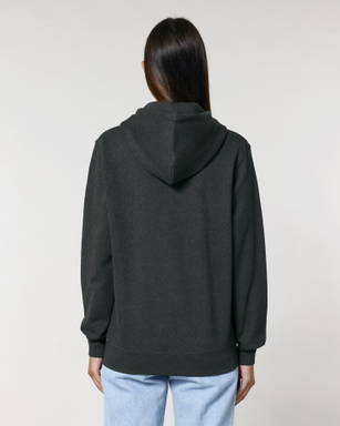 Stanley/Stella Cultivator 2.0 sudadera con cremallera - Gris oscuro jaspeado