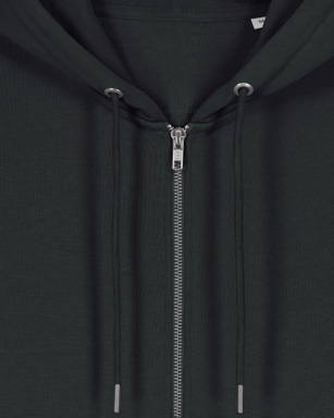 Stanley/Stella Cultivator 2.0 hoodie with zipper - Black