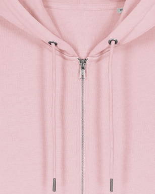 Stanley/Stella Cultivator 2.0 hoodie with zipper - Cotton pink