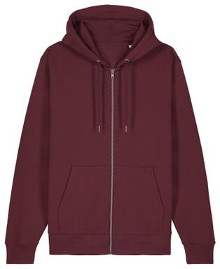 Stanley/Stella Cultivator 2.0 sudadera con cremallera - Borgoña