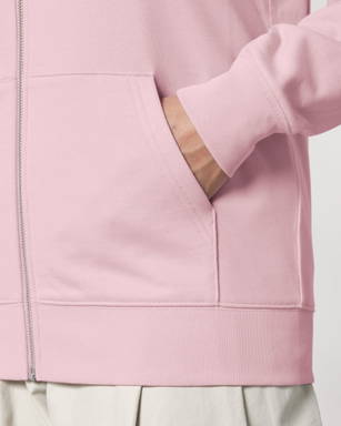 Stanley/Stella Cultivator 2.0 sudadera con cremallera - Algodón rosa