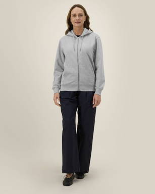 Stanley/Stella Cultivator 2.0 hoodie with zipper - Heather grey