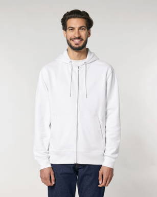 Stanley/Stella Cultivator 2.0 hoodie with zipper - White