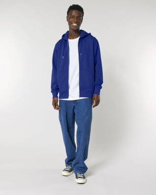 Stanley/Stella Cultivator 2.0 hoodie with zipper - Worker blue
