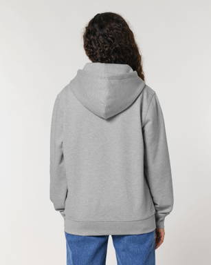 Stanley/Stella Cultivator 2.0 hoodie with zipper - Heather grey