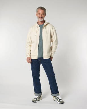 Stanley/Stella Cultivator 2.0 hoodie with zipper - Natural raw