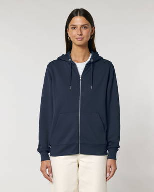 Stanley/Stella Cultivator 2.0 sudadera con cremallera - Marina francesa