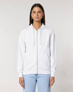 Stanley/Stella Cultivator 2.0 sudadera con cremallera - Blanco