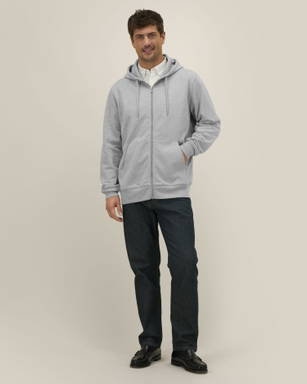 Stanley/Stella Cultivator 2.0 hoodie with zipper - Heather grey