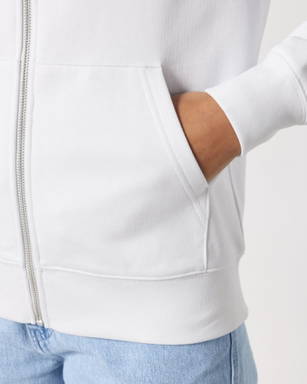 Stanley/Stella Cultivator 2.0 hoodie with zipper - White