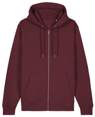Stanley/Stella Cultivator 2.0 hoodie with zipper - Burgundy