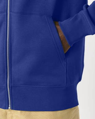 Stanley/Stella Cultivator 2.0 hoodie with zipper - Worker blue