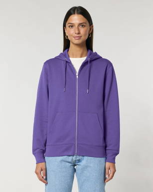 Stanley/Stella Cultivator 2.0 sudadera con cremallera - Amor púrpura