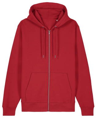 Stanley/Stella Cultivator 2.0 hoodie with zipper - Red