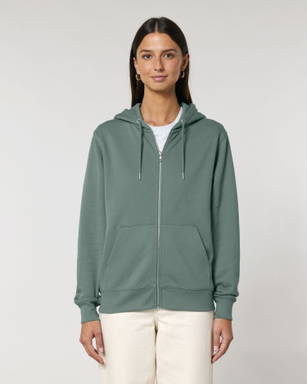 Stanley/Stella Cultivator 2.0 hoodie with zipper - Green bay