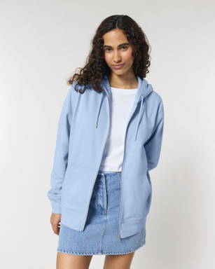 Stanley/Stella Cultivator 2.0 hoodie with zipper - Blue soul