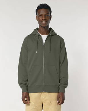 Stanley/Stella Cultivator 2.0 hoodie with zipper - Khaki