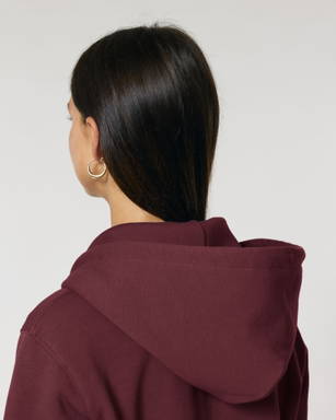 Stanley/Stella Cultivator 2.0 hoodie with zipper - Burgundy