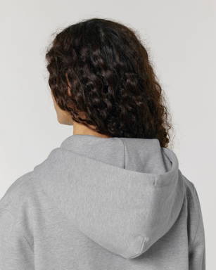 Stanley/Stella Cultivator 2.0 hoodie with zipper - Heather grey