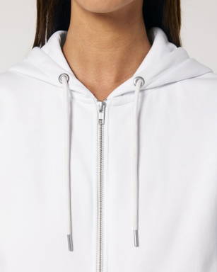 Stanley/Stella Cultivator 2.0 hoodie with zipper - White
