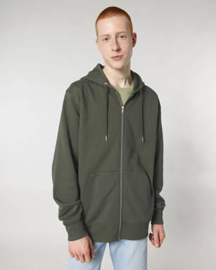 Stanley/Stella Cultivator 2.0 hoodie with zipper - Khaki