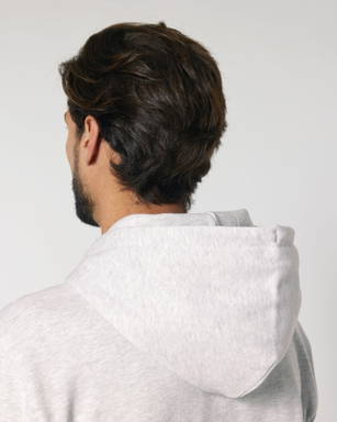 Stanley/Stella Cultivator 2.0 hoodie with zipper - Cool heather grey