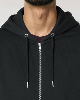 Stanley/Stella Cultivator 2.0 hoodie with zipper - Black