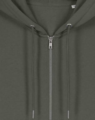 Stanley/Stella Cultivator 2.0 hoodie with zipper - Khaki