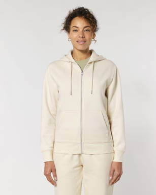 Stanley/Stella Cultivator 2.0 hoodie with zipper - Natural raw