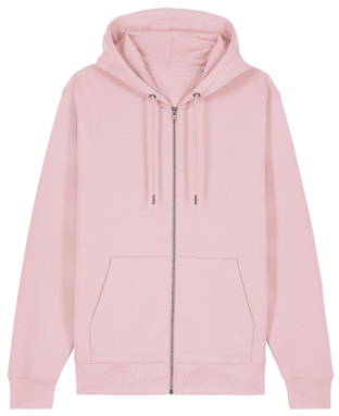 Stanley/Stella Cultivator 2.0 hoodie with zipper - Cotton pink